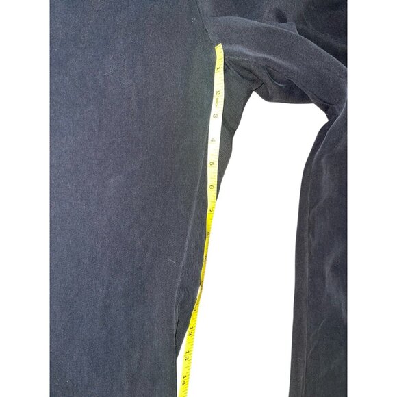 H&M Women's Size Medium Black Wide Cut Lyocell Blend Pull On Elastic Waist Pant - Picture 6 of 11